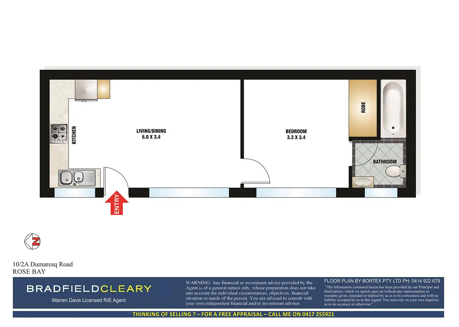 10/2A Dumaresq Road, Rose Bay Sold by Bradfield Badgerfox - image 1