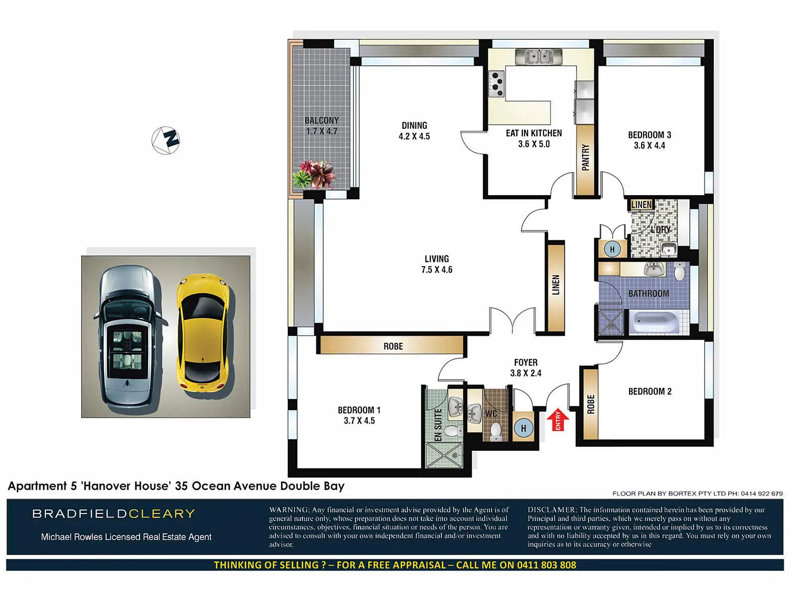 5/35 Ocean Avenue, Double Bay Sold by Bradfield Badgerfox - image 1