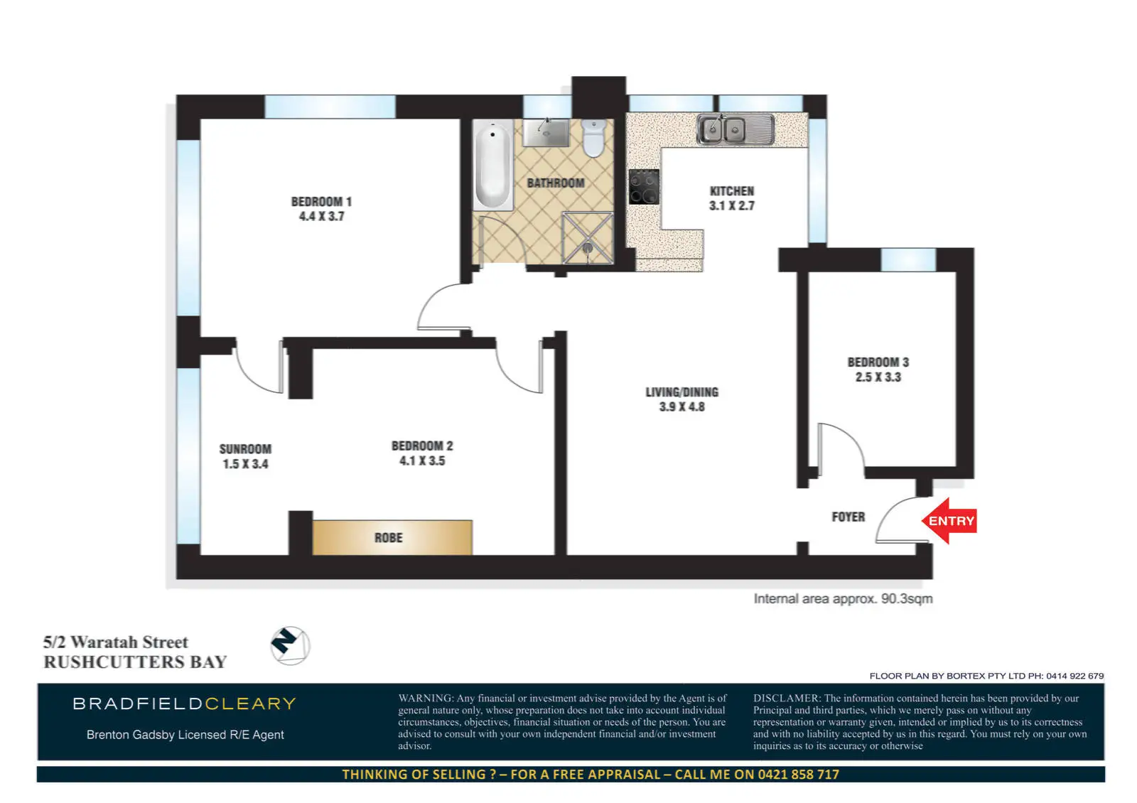 5/2 Waratah Street, Rushcutters Bay Sold by Bradfield Badgerfox - image 1