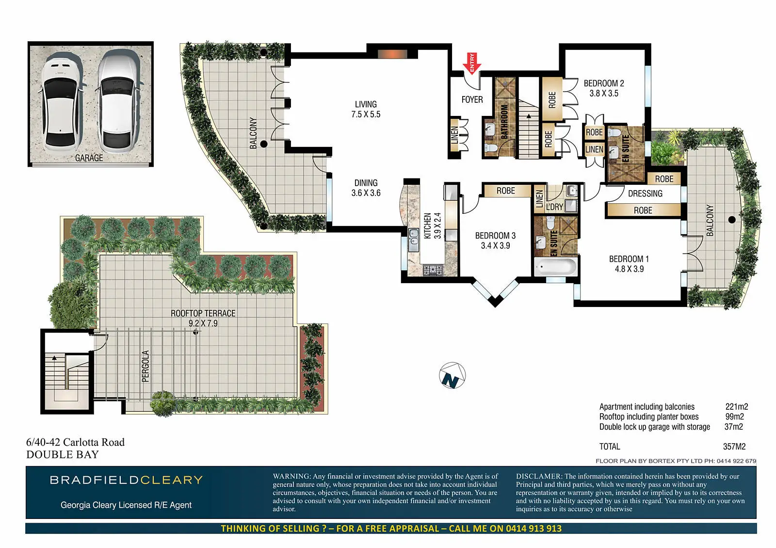 6/40-42 Carlotta Road, Double Bay Sold by Bradfield Badgerfox - image 1