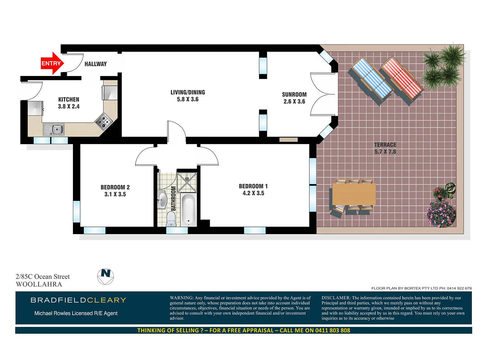 2/85C Ocean Street, Woollahra Sold by Bradfield Badgerfox - image 1