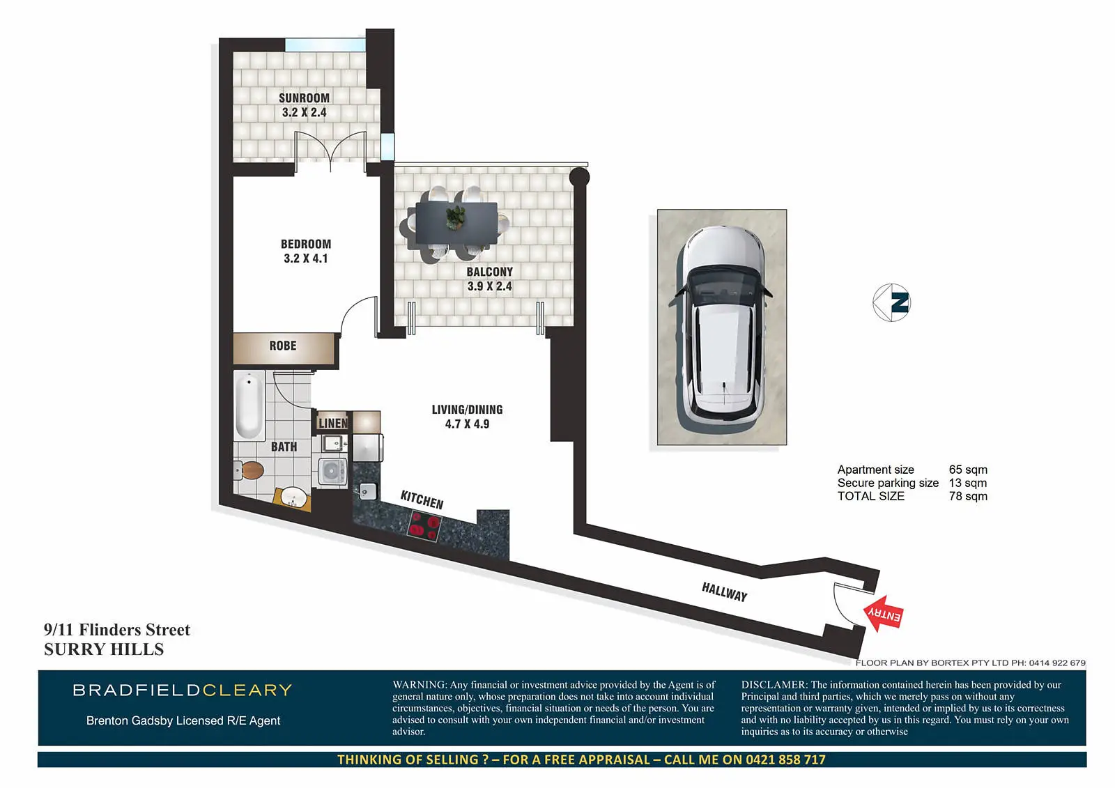 9/11-21 Flinders Street, Surry Hills Sold by Bradfield Badgerfox - image 1