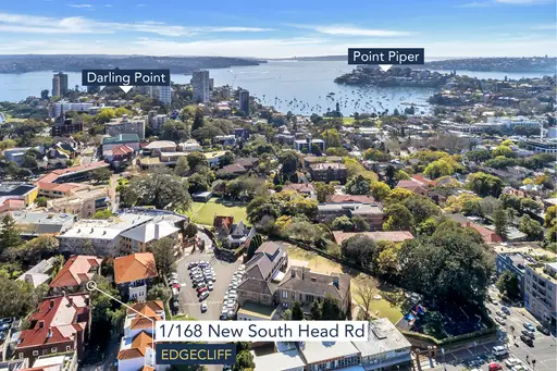 1/168 New South Head Road, Edgecliff Sold by Bradfield Badgerfox