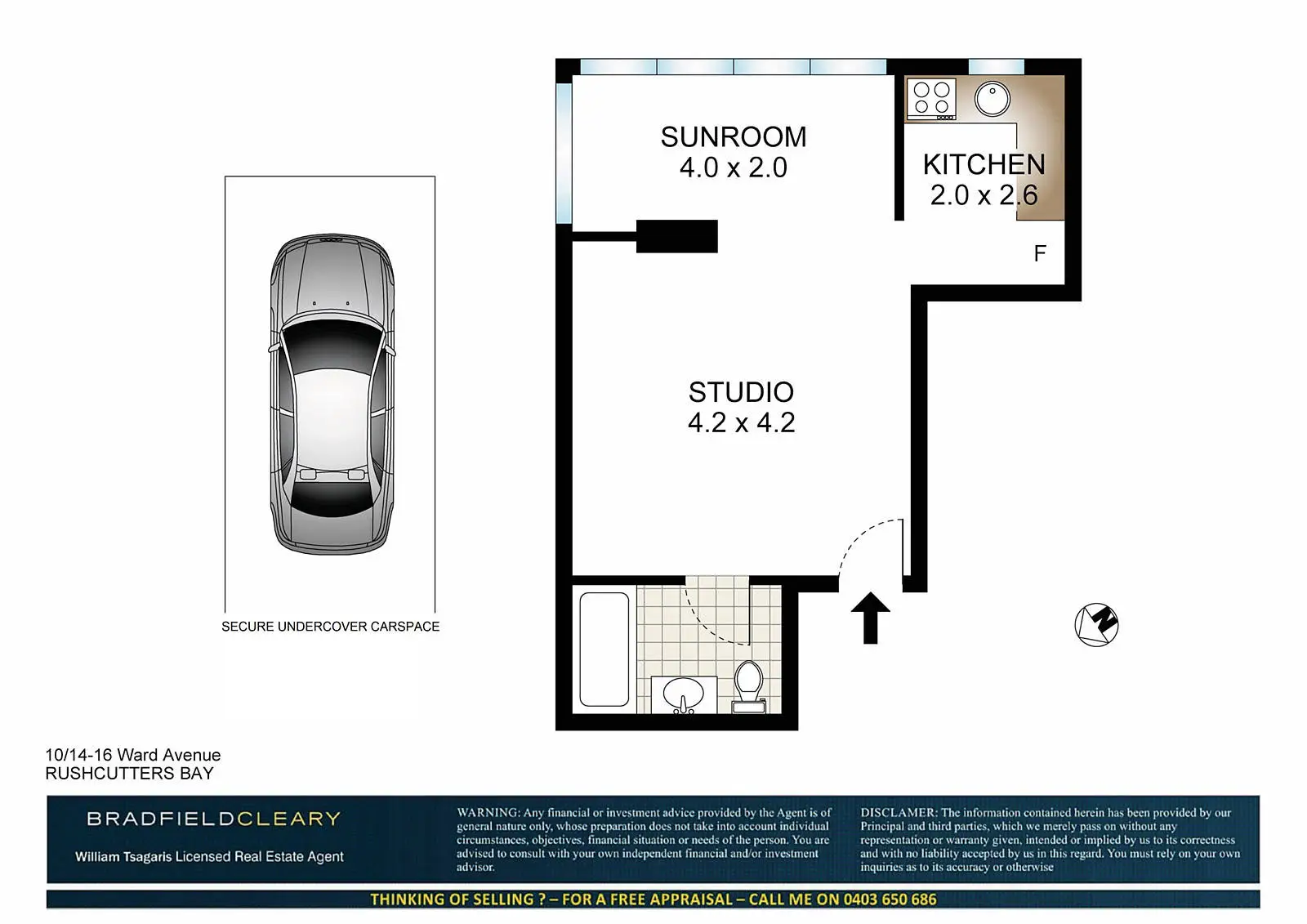 10/14-16 Ward Avenue, Rushcutters Bay Sold by Bradfield Badgerfox - image 1