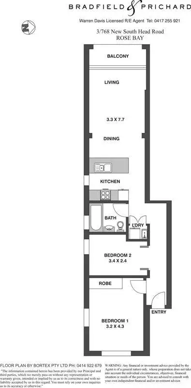 3/768 New South Head Road, Rose Bay Sold by Bradfield Badgerfox - image 1