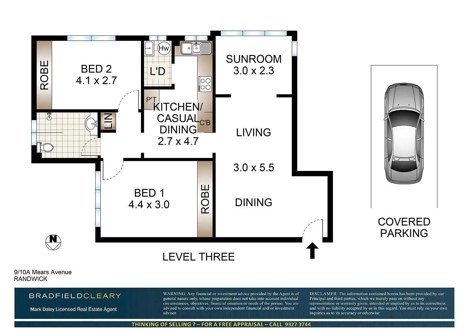 9/10A Mears Avenue, Randwick Sold by Bradfield Badgerfox - image 1