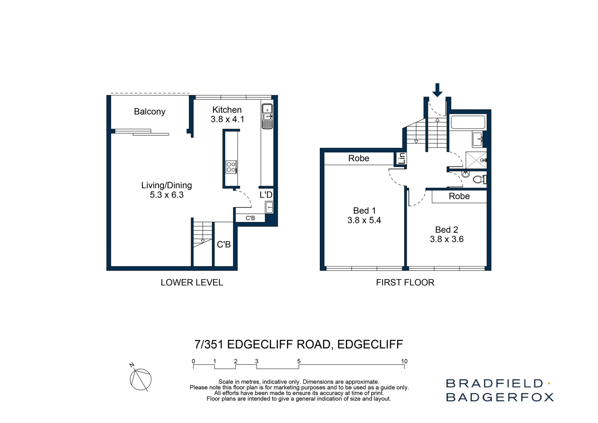 7/351 Edgecliff Road, Edgecliff Sold by Bradfield Badgerfox - image 1