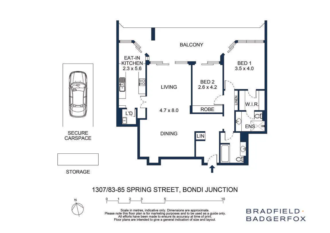 1307/83-85 Spring Street, Bondi Junction Sold by Bradfield Badgerfox - image 1