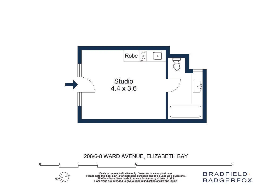 206/6-8 Ward Avenue, Elizabeth Bay Sold by Bradfield Badgerfox - image 1
