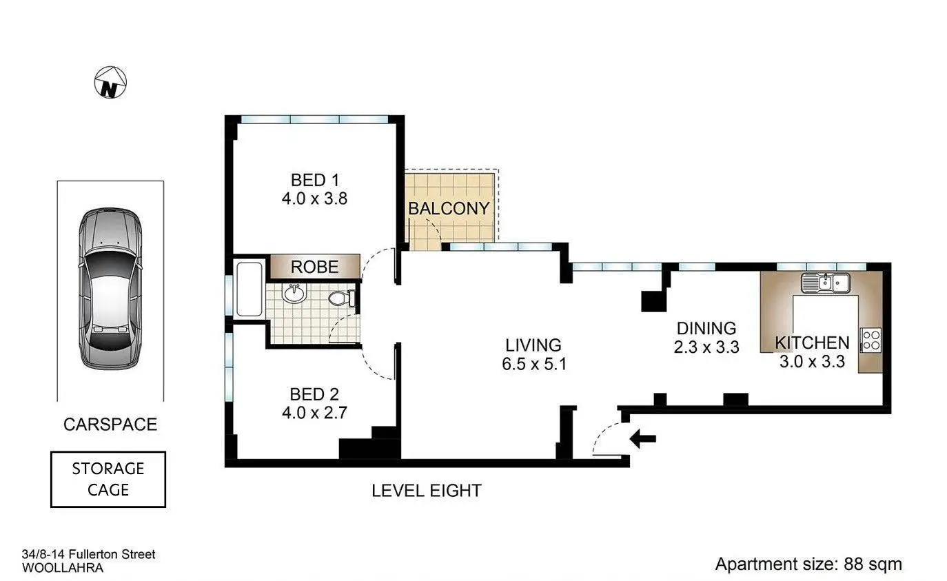 34/8-14 Fullerton Street, Woollahra Sold by Bradfield Badgerfox - image 1