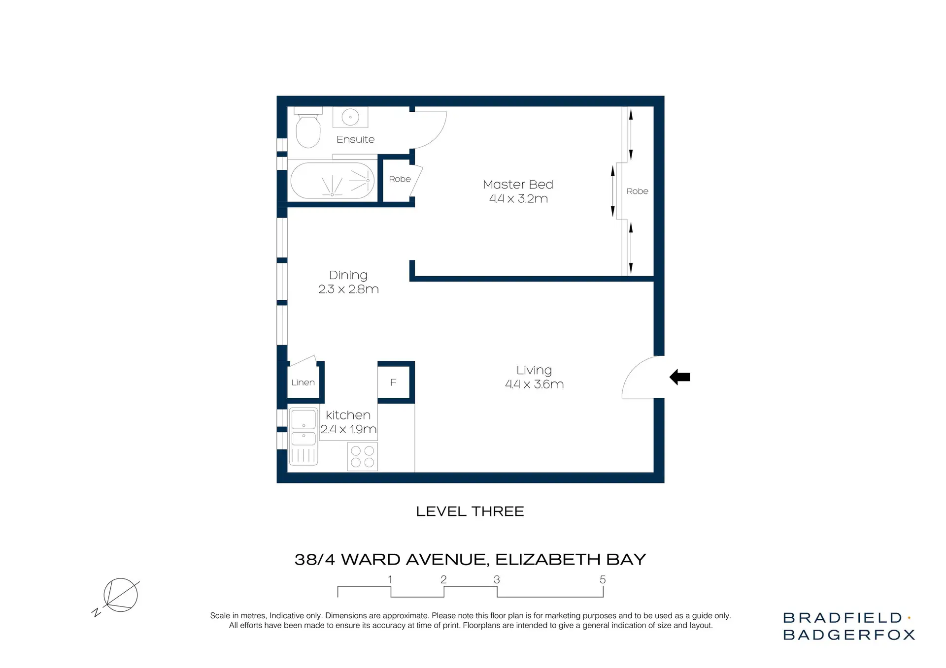 38/4 Ward Avenue, Elizabeth Bay Sold by Bradfield Badgerfox - image 1