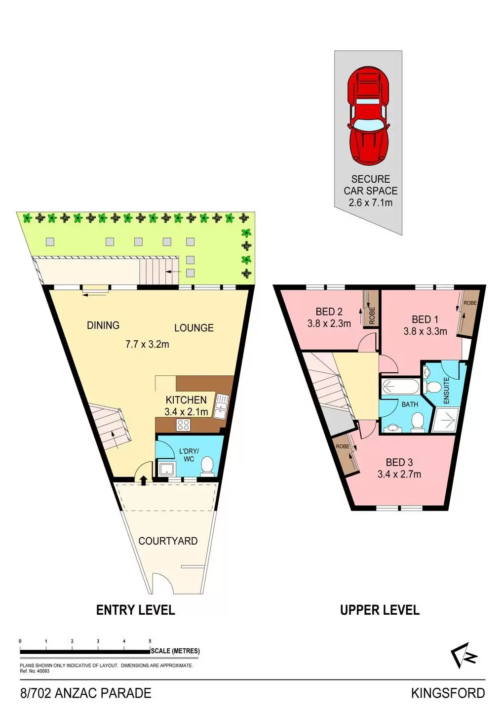 8/702 Anzac Parade, Kingsford Leased by Bradfield Badgerfox - image 1