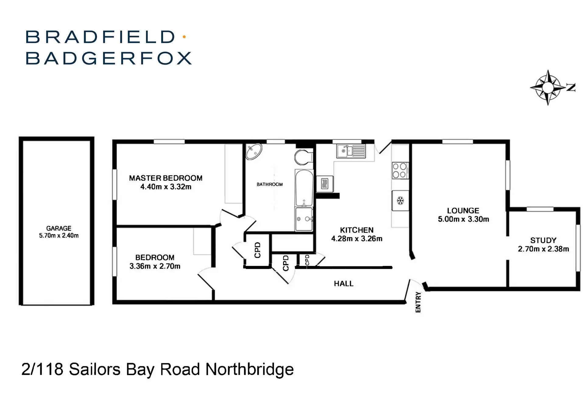 2/118 Sailors Bay Road, Northbridge Leased by Bradfield Badgerfox - image 1