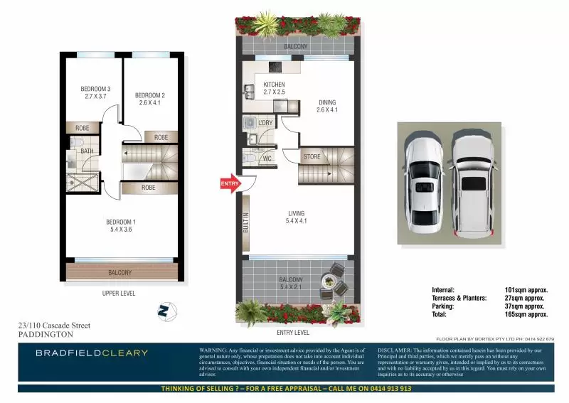 23/110 Cascade Street, Paddington For Lease by Bradfield Badgerfox - image 1