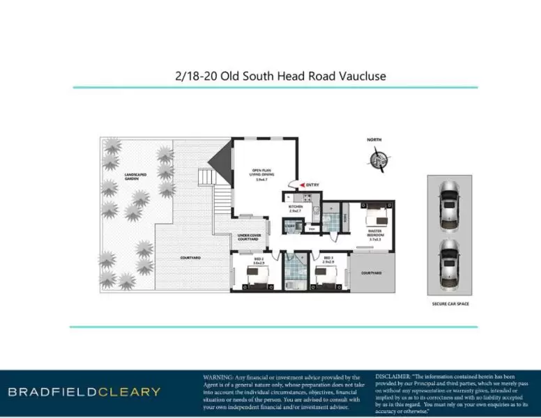 2/18-20 Old South Head Road, Vaucluse Leased by Bradfield Badgerfox - image 1