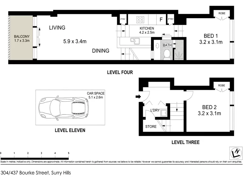 304/437 Bourke Street, Surry Hills Leased by Bradfield Badgerfox - image 1