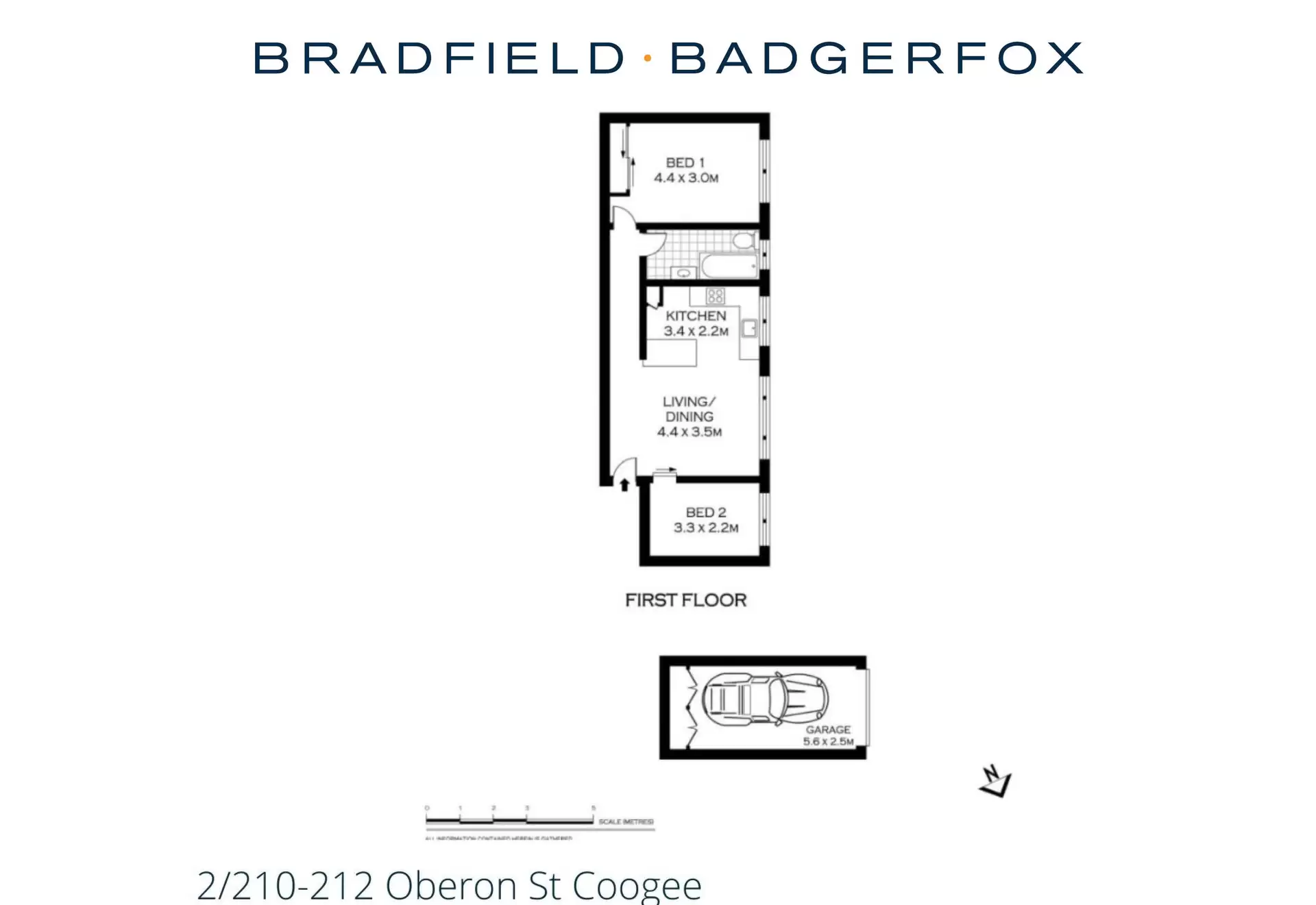 2/210 Oberon Street, Coogee For Lease by Bradfield Badgerfox - image 1