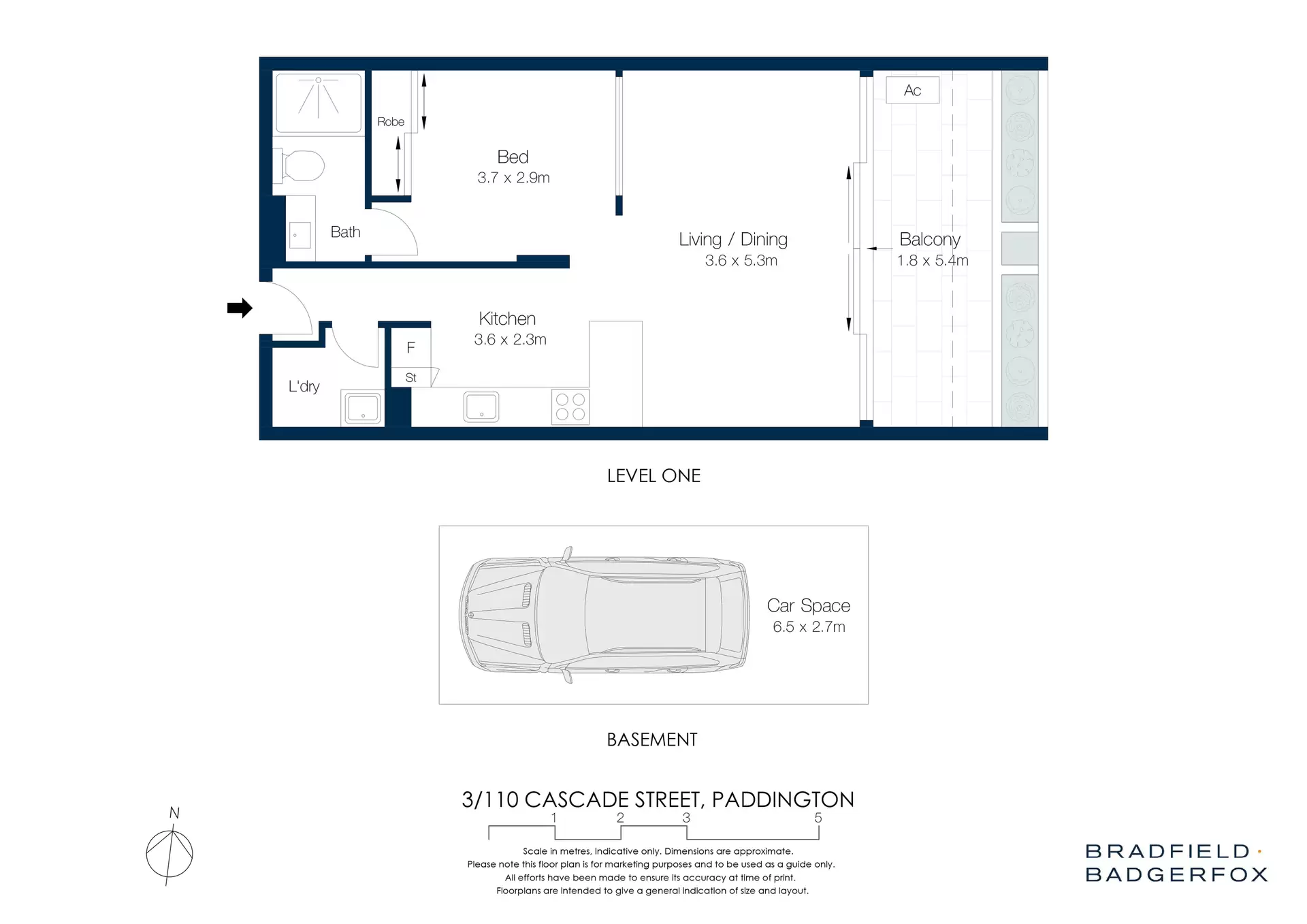 13/110 Cascade Street, Paddington For Lease by Bradfield Badgerfox - image 1