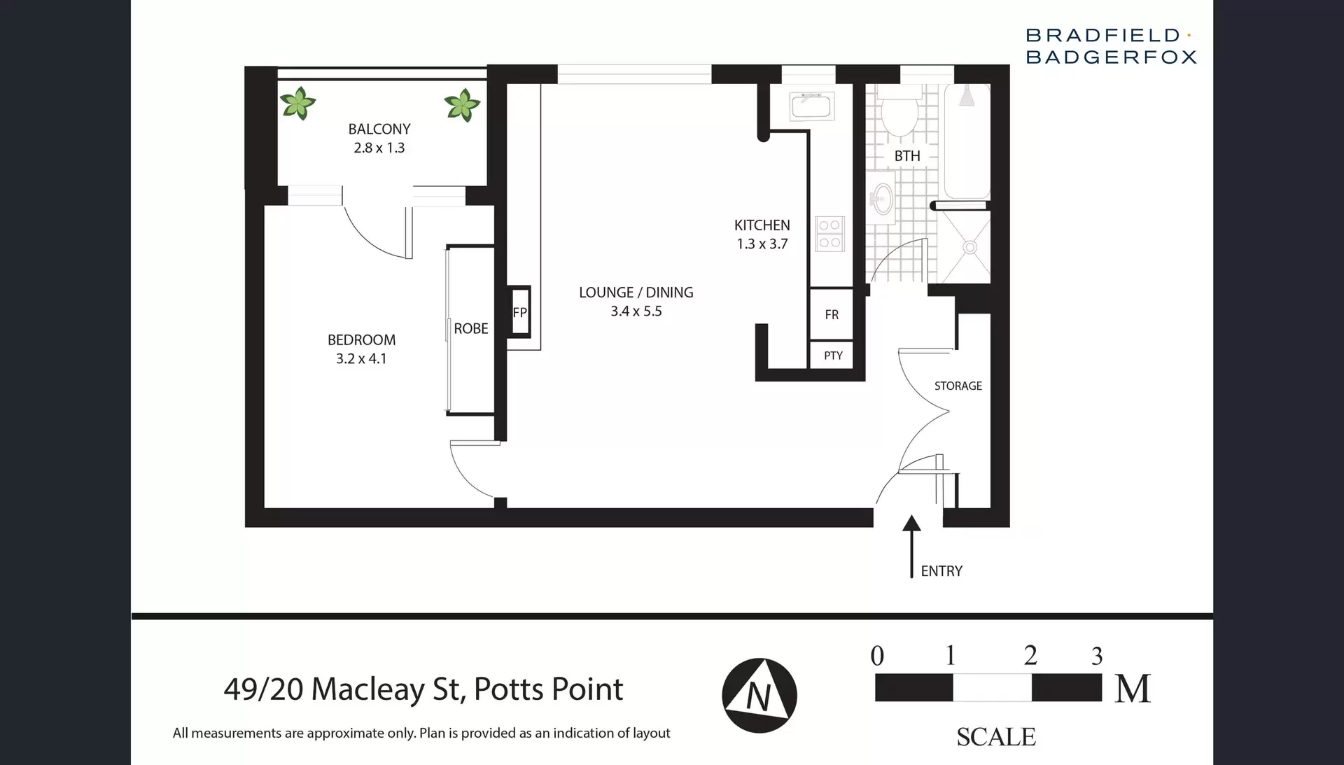 49/20 Macleay Street, Potts Point Leased by Bradfield Badgerfox - image 1