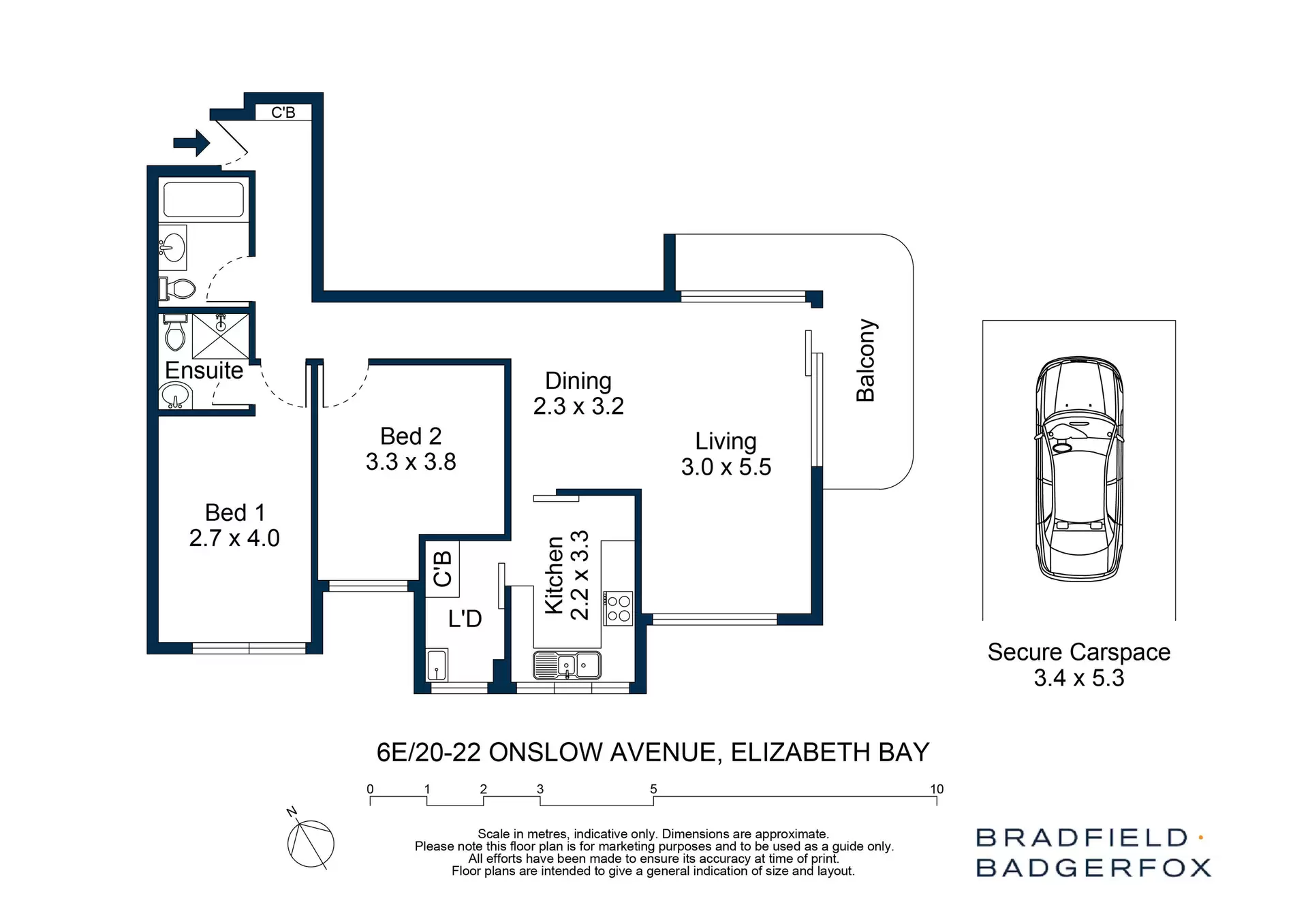 6E/20-22 Onslow Avenue, Elizabeth Bay Sold by Bradfield Badgerfox - image 1