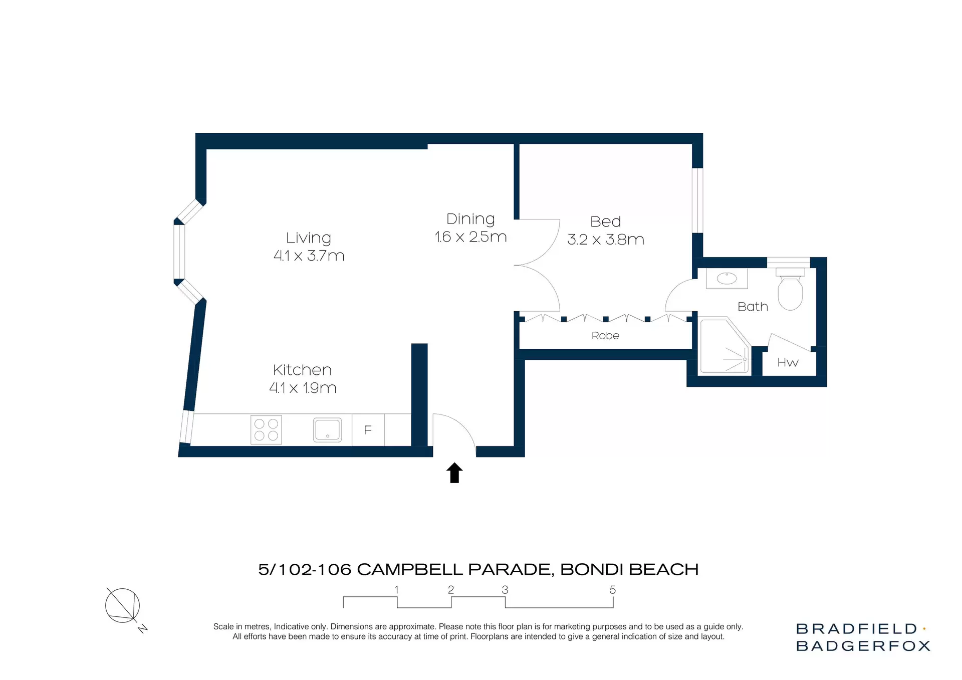 5/102-106 Campbell Parade, Bondi Beach For Sale by Bradfield Badgerfox - image 1