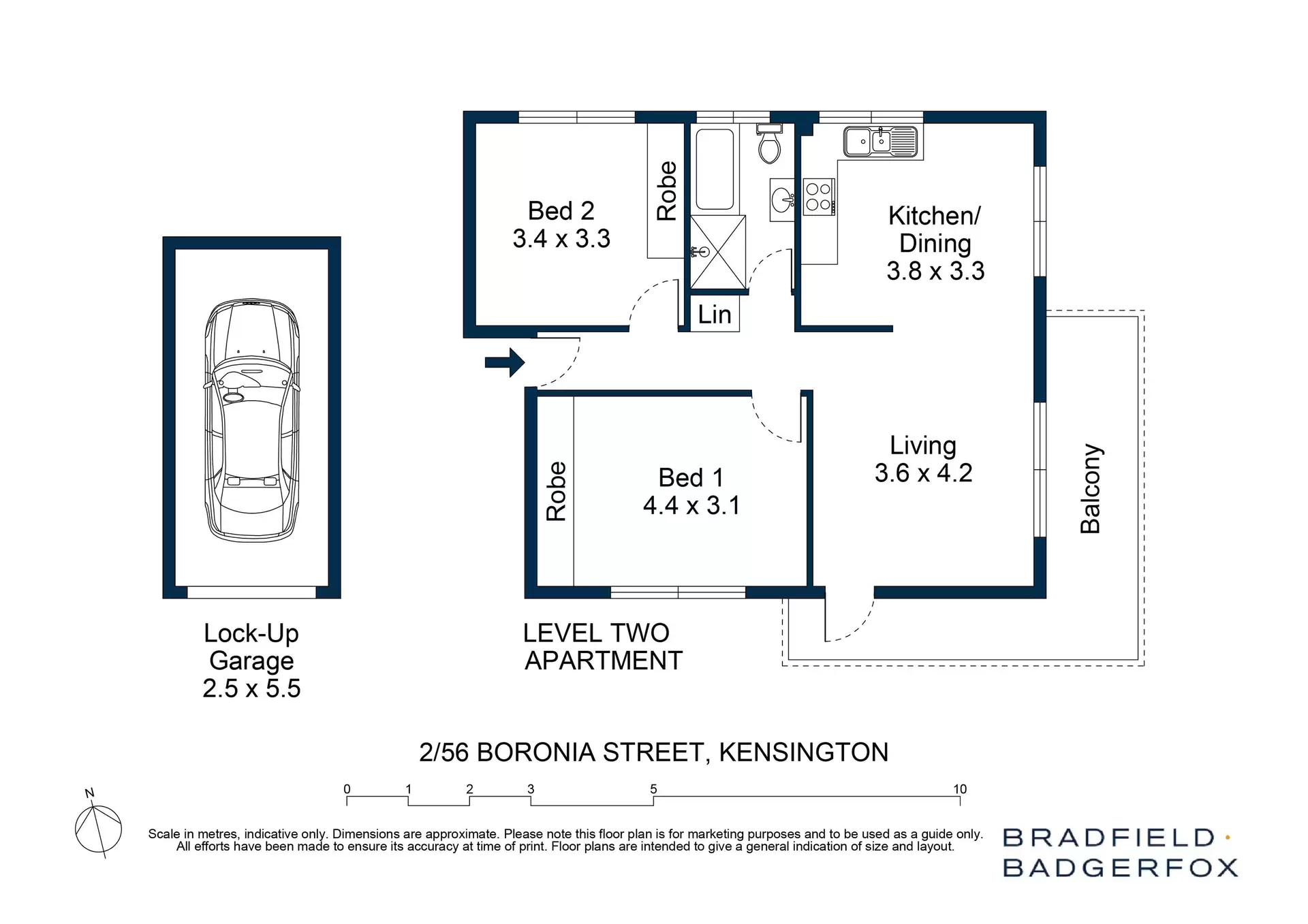 2/56 Boronia Street, Kensington Sold by Bradfield Badgerfox - image 1