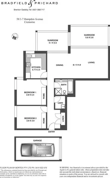 58/1-7 Hampden Avenue, Cremorne Sold by Bradfield Badgerfox - image 1