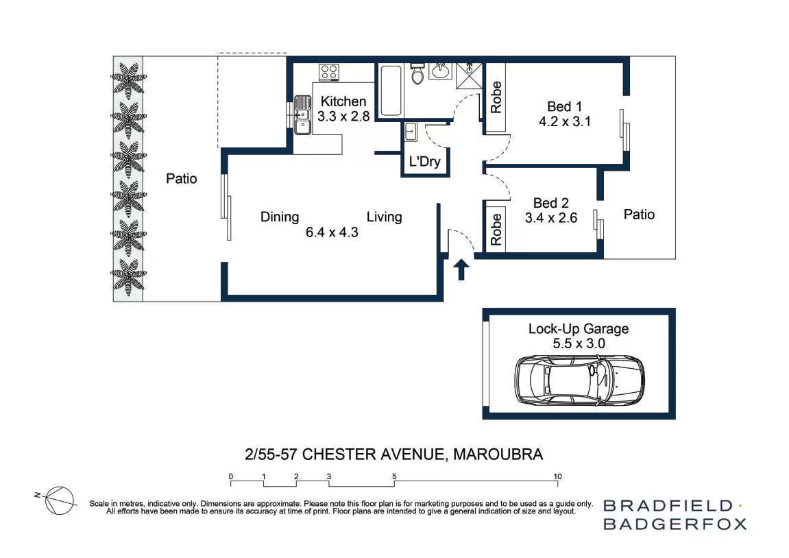 2/55-57 Chester Avenue, Maroubra Sold by Bradfield Badgerfox - image 1