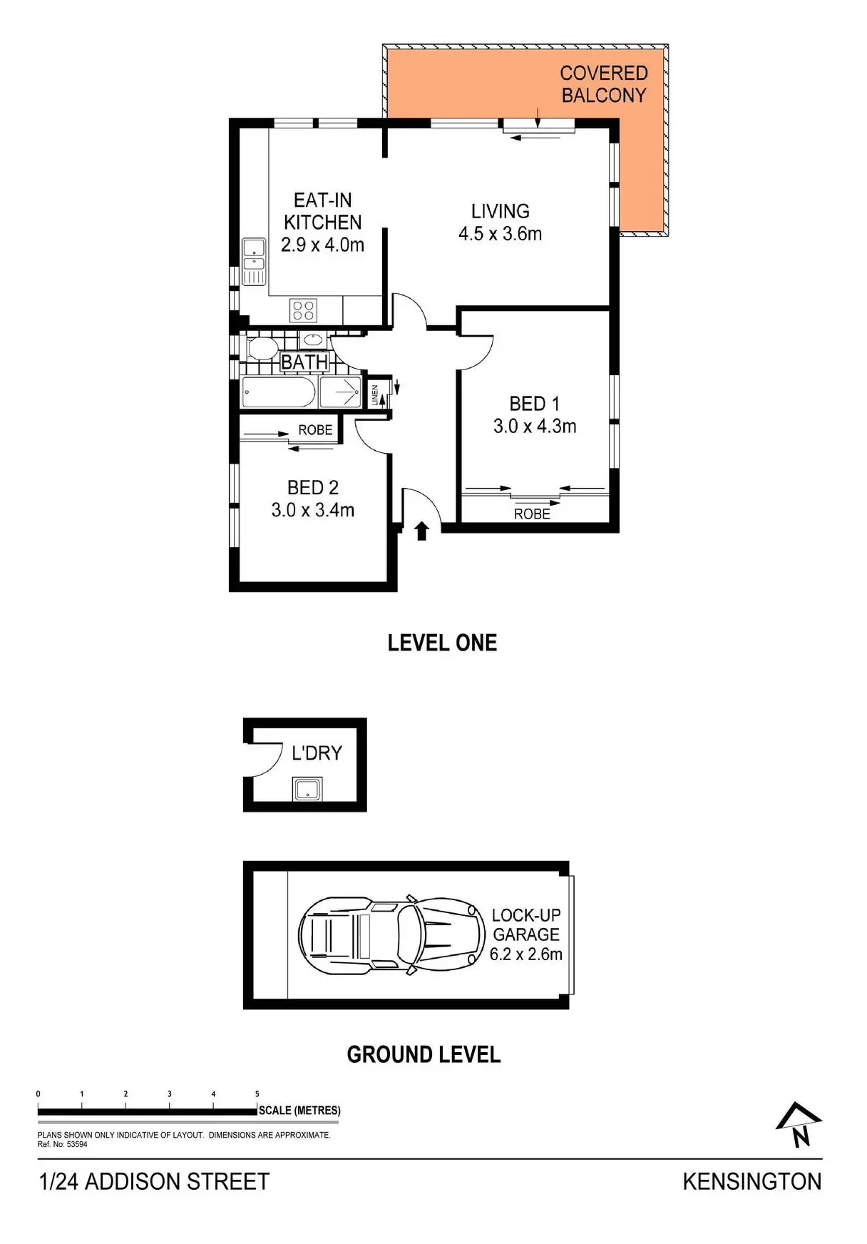 1/24 Addison Street, Kensington Leased by Bradfield Badgerfox - image 1