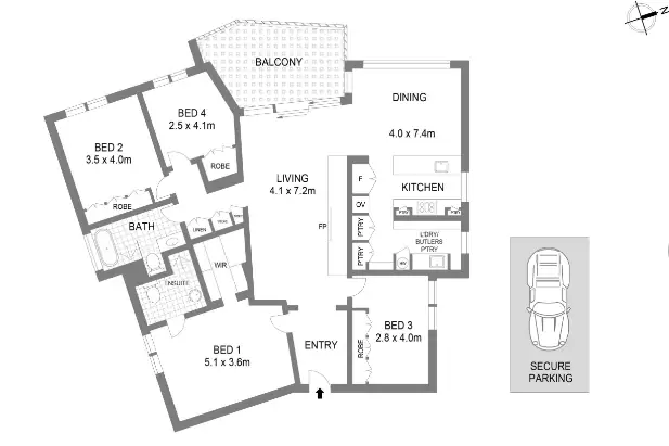 13/539 New South Head Road, Double Bay Leased by Bradfield Badgerfox - image 1