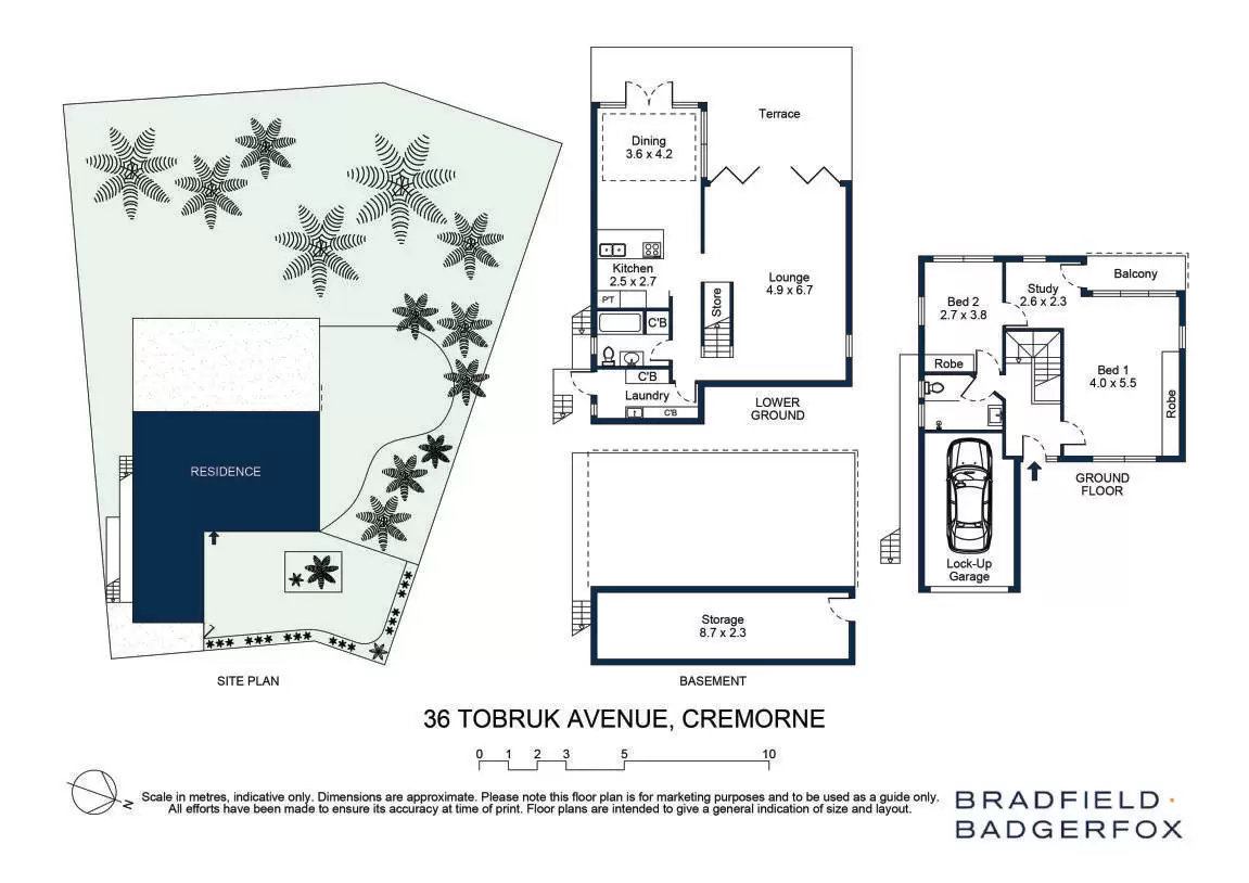 36 Tobruk Avenue, Cremorne Sold by Bradfield Badgerfox - image 1