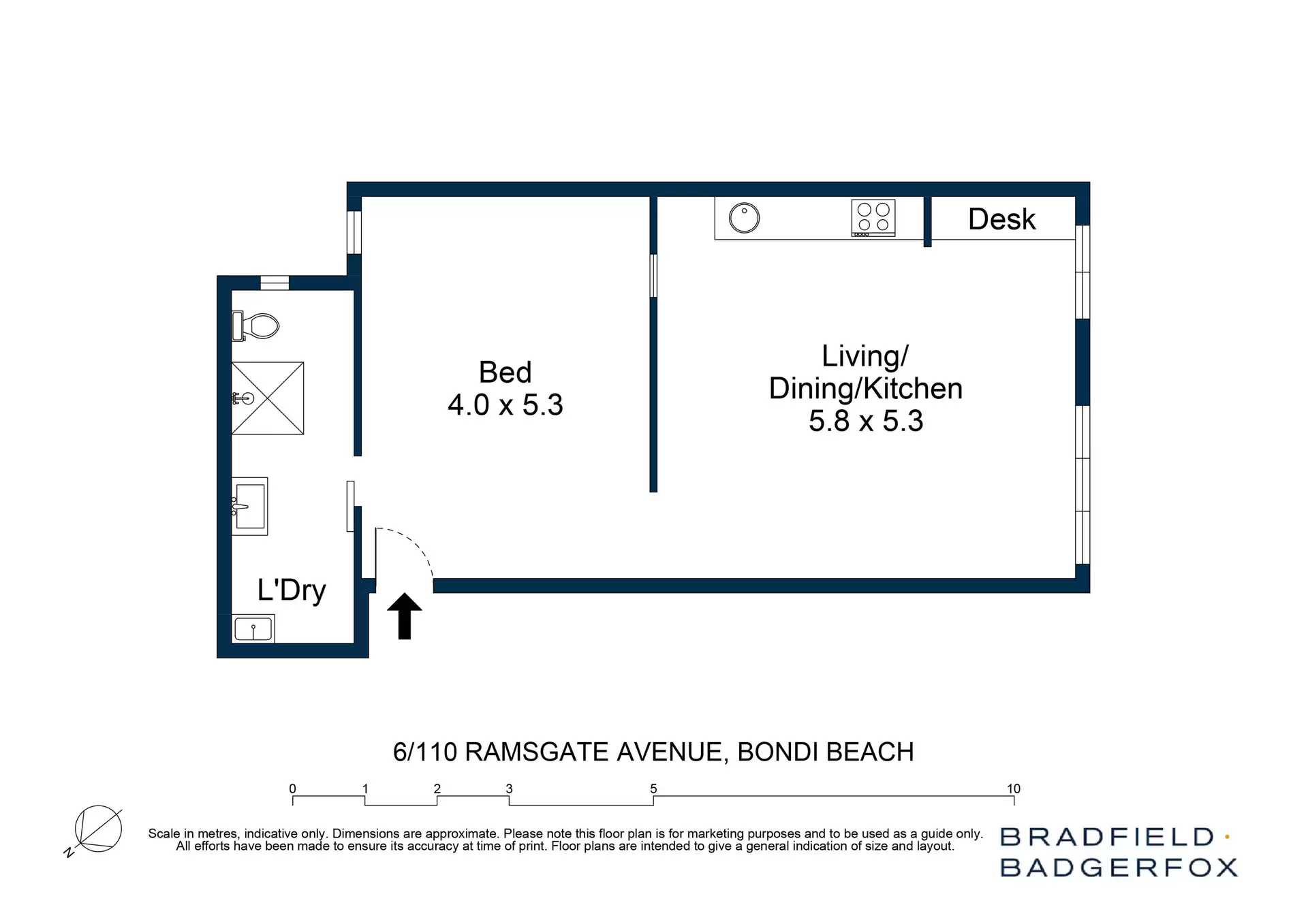 6/110 Ramsgate Avenue, Bondi Beach Sold by Bradfield Badgerfox - image 1