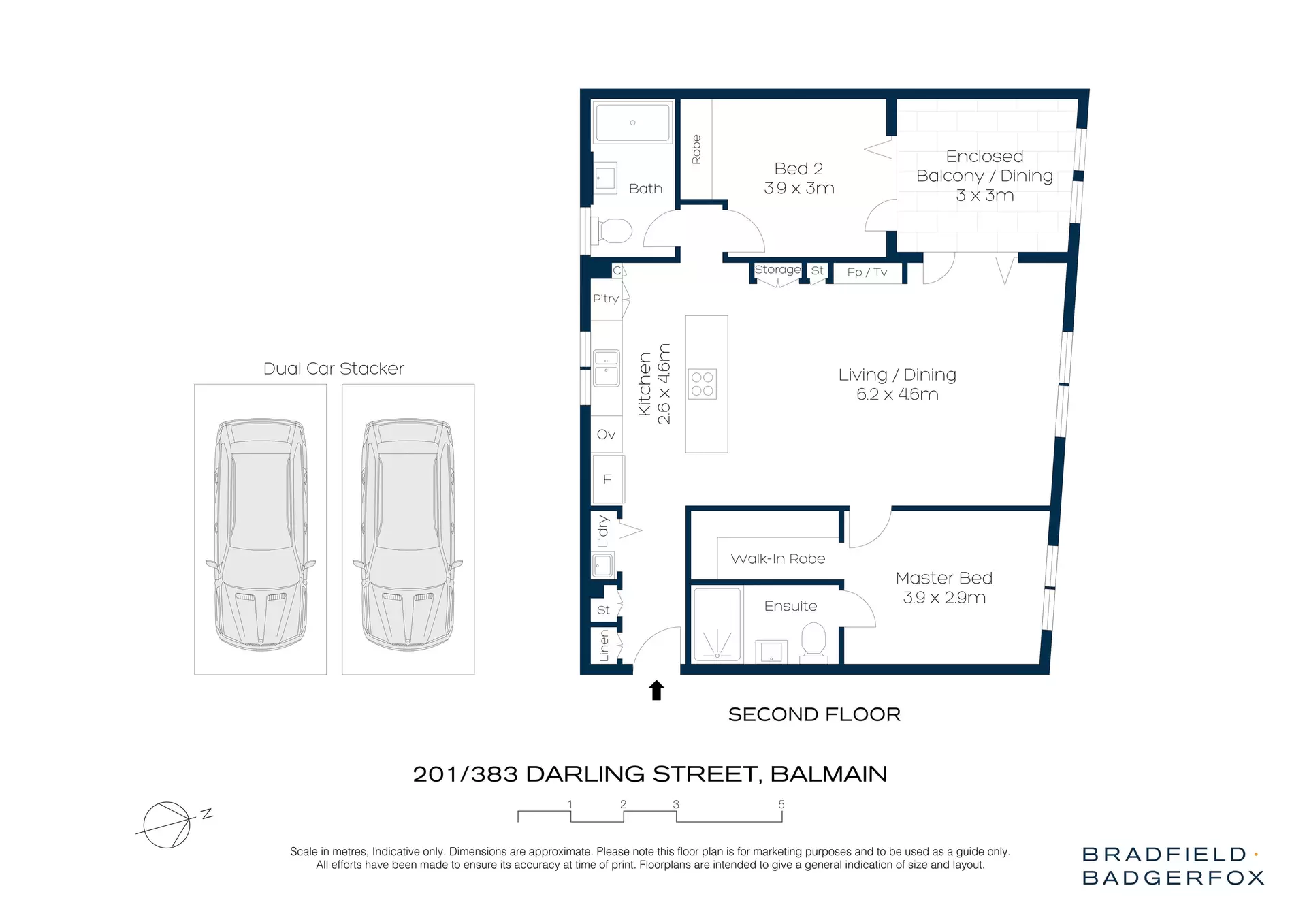 201/383 Darling Street, Balmain Sold by Bradfield Badgerfox - image 1