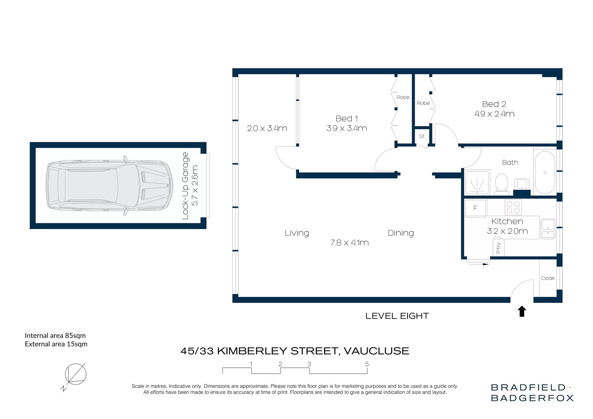 45/33 Kimberley Street, Vaucluse Leased by Bradfield Badgerfox - image 1