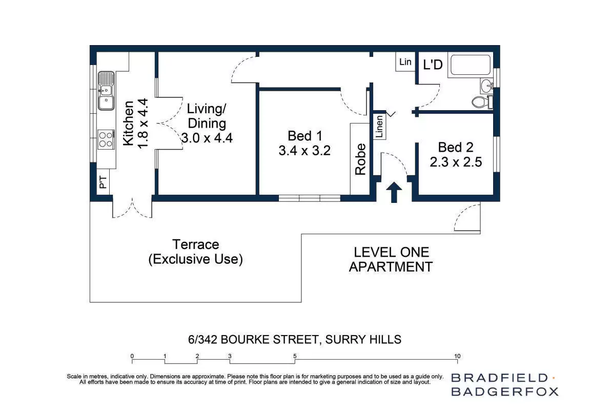 6/342 Bourke Street, Surry Hills Sold by Bradfield Badgerfox - image 1