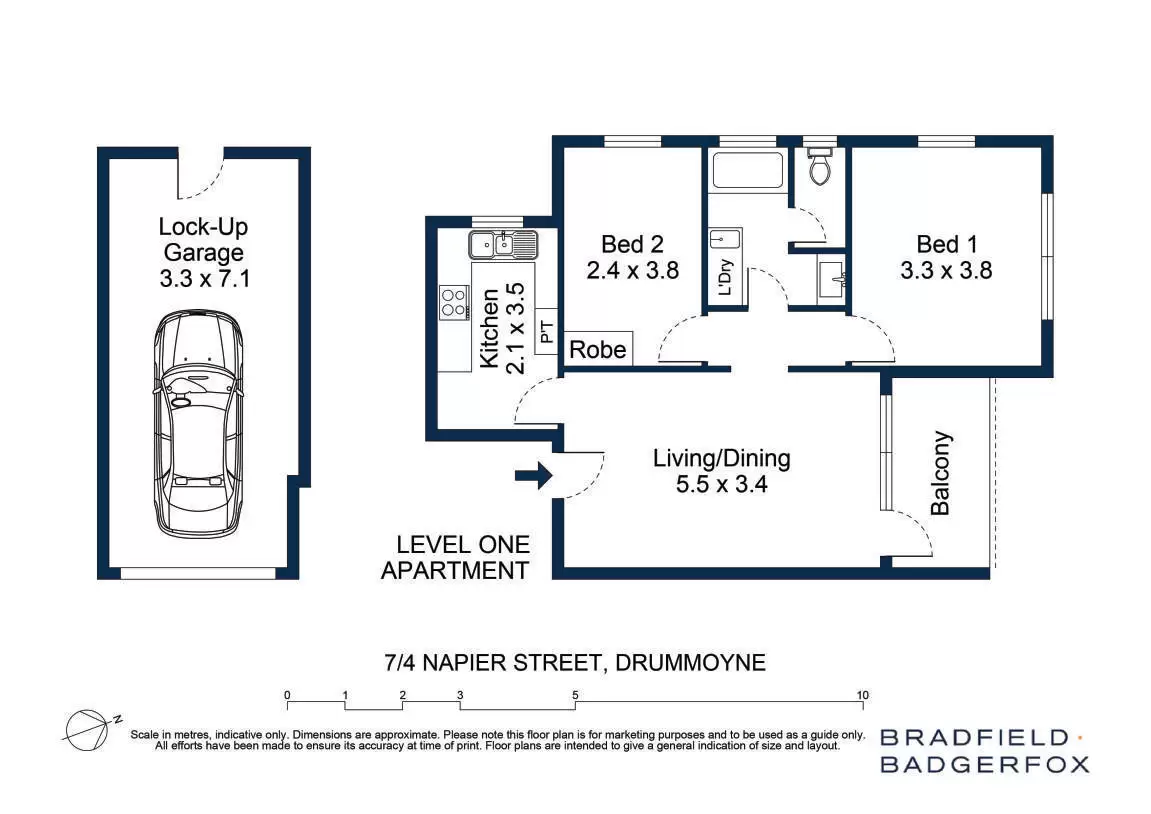 7/4 Napier Street, Drummoyne Auction by Bradfield Badgerfox - image 1