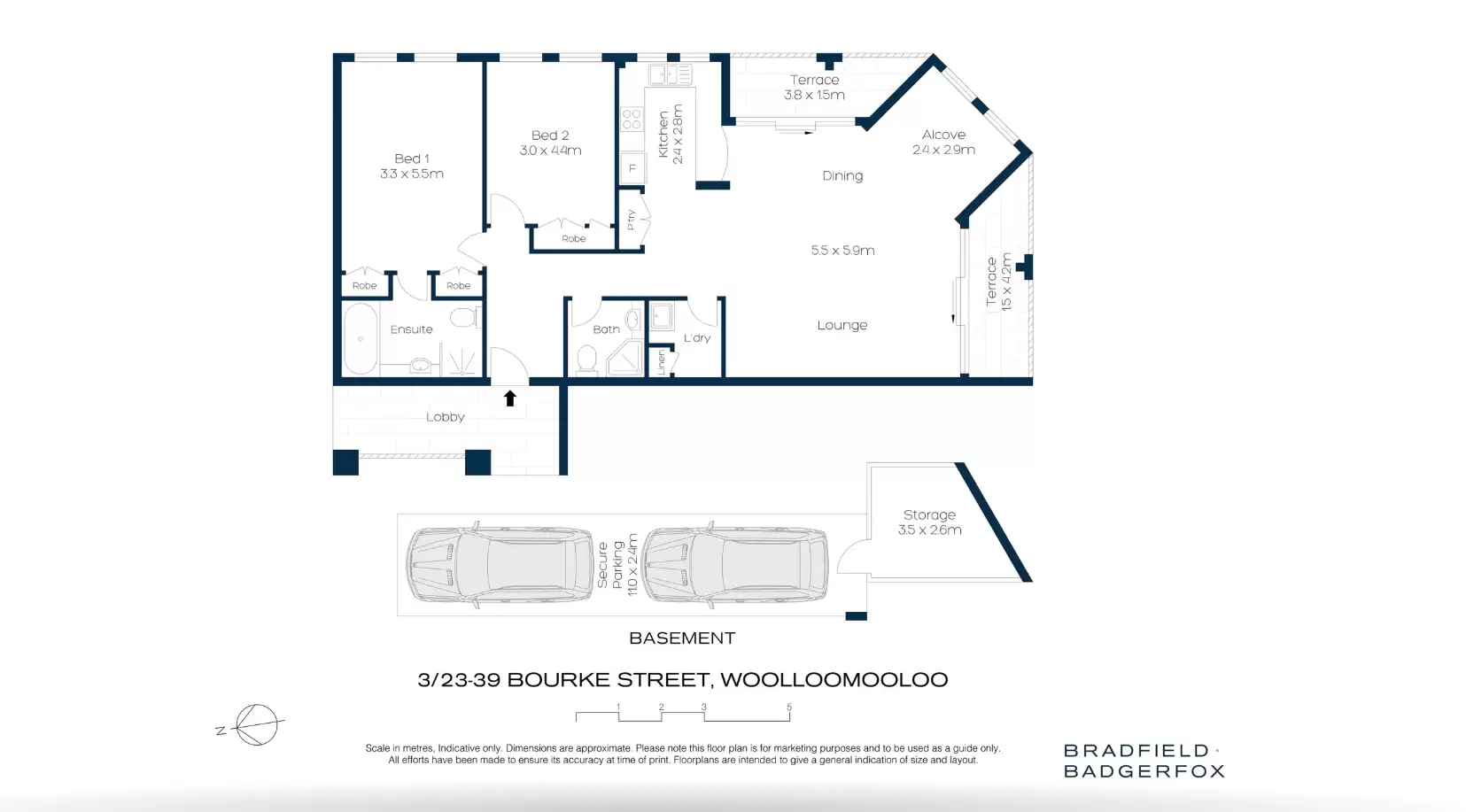 3/23-29 Bourke Street, Woolloomooloo Leased by Bradfield Badgerfox - image 1