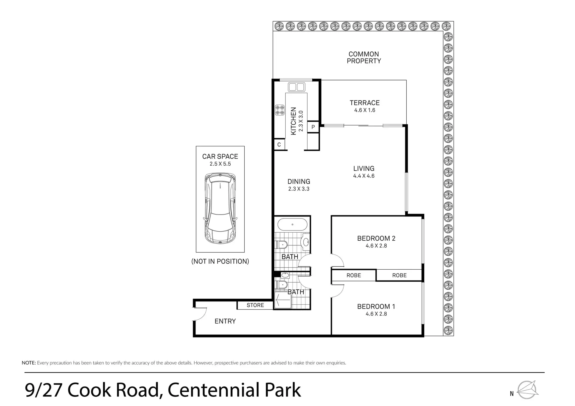 9/27-35 Cook Road, Centennial Park Sold by Bradfield Badgerfox - image 1