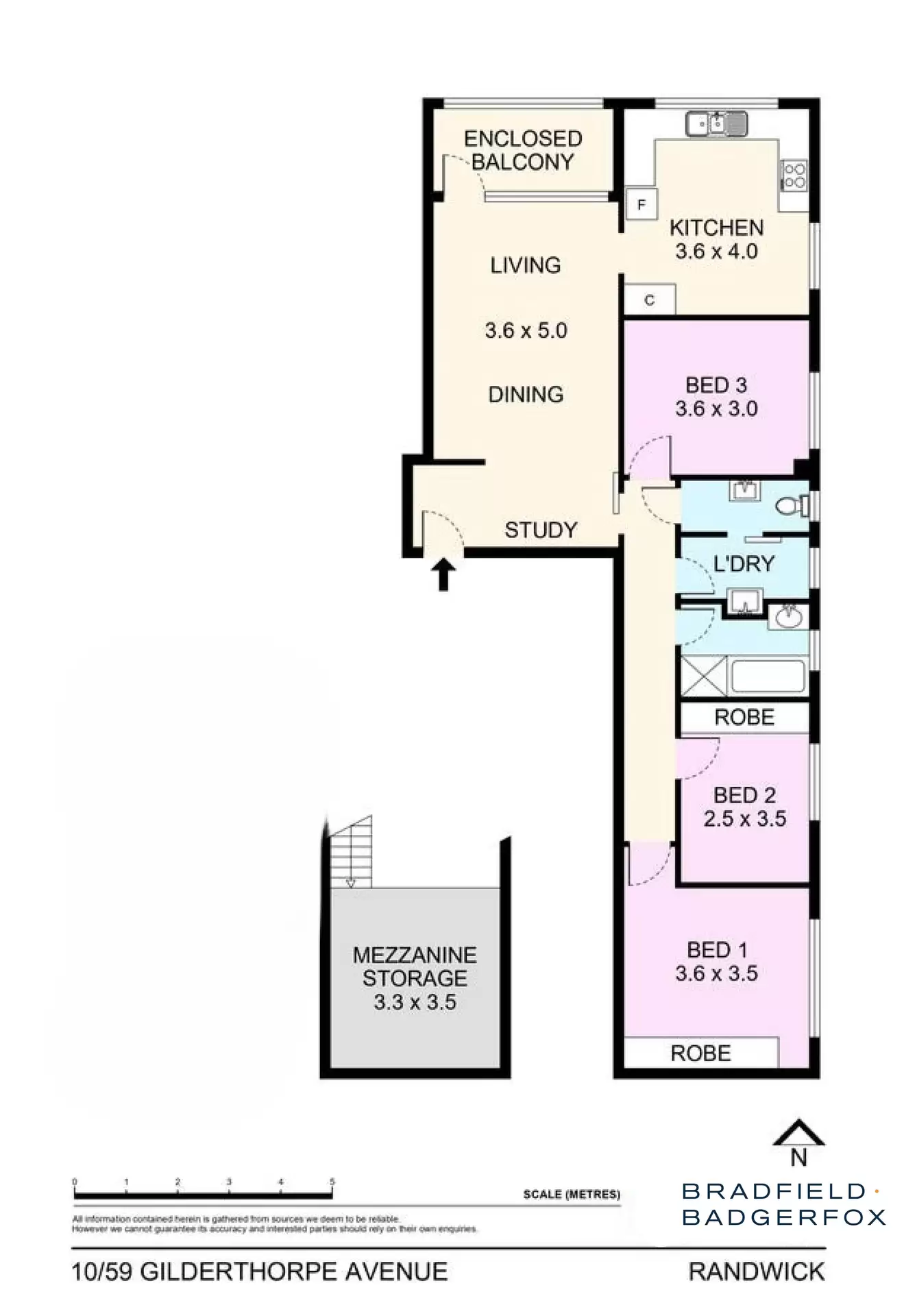 10/59 Gilderthorpe Avenue, Randwick Leased by Bradfield Badgerfox - image 1