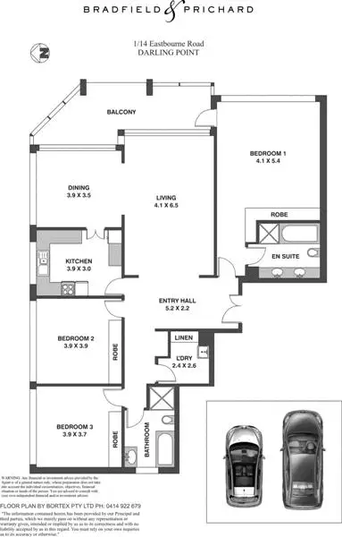 1/14 Eastbourne Road, Darling Point Sold by Bradfield Badgerfox - image 1