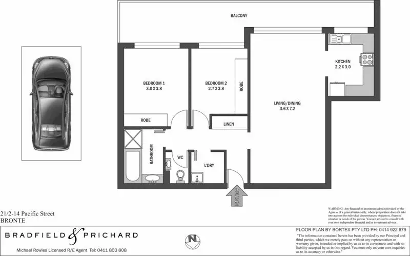 21/2-14 Pacific Street, Bronte Sold by Bradfield Badgerfox - image 1