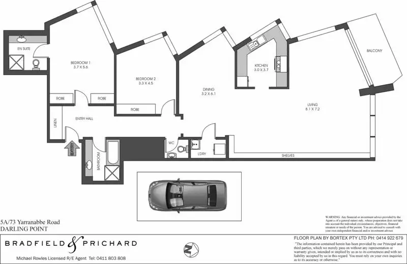 5A/73 Yarranabbe Road, Darling Point Sold by Bradfield Badgerfox - image 1