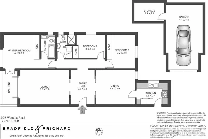 2/38 Wunulla Road, Point Piper Sold by Bradfield Badgerfox - image 1