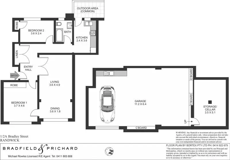 1/2A Bradley Street, Randwick Sold by Bradfield Badgerfox - image 1