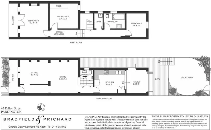 43 Dillon Street, Paddington Sold by Bradfield Badgerfox - image 1