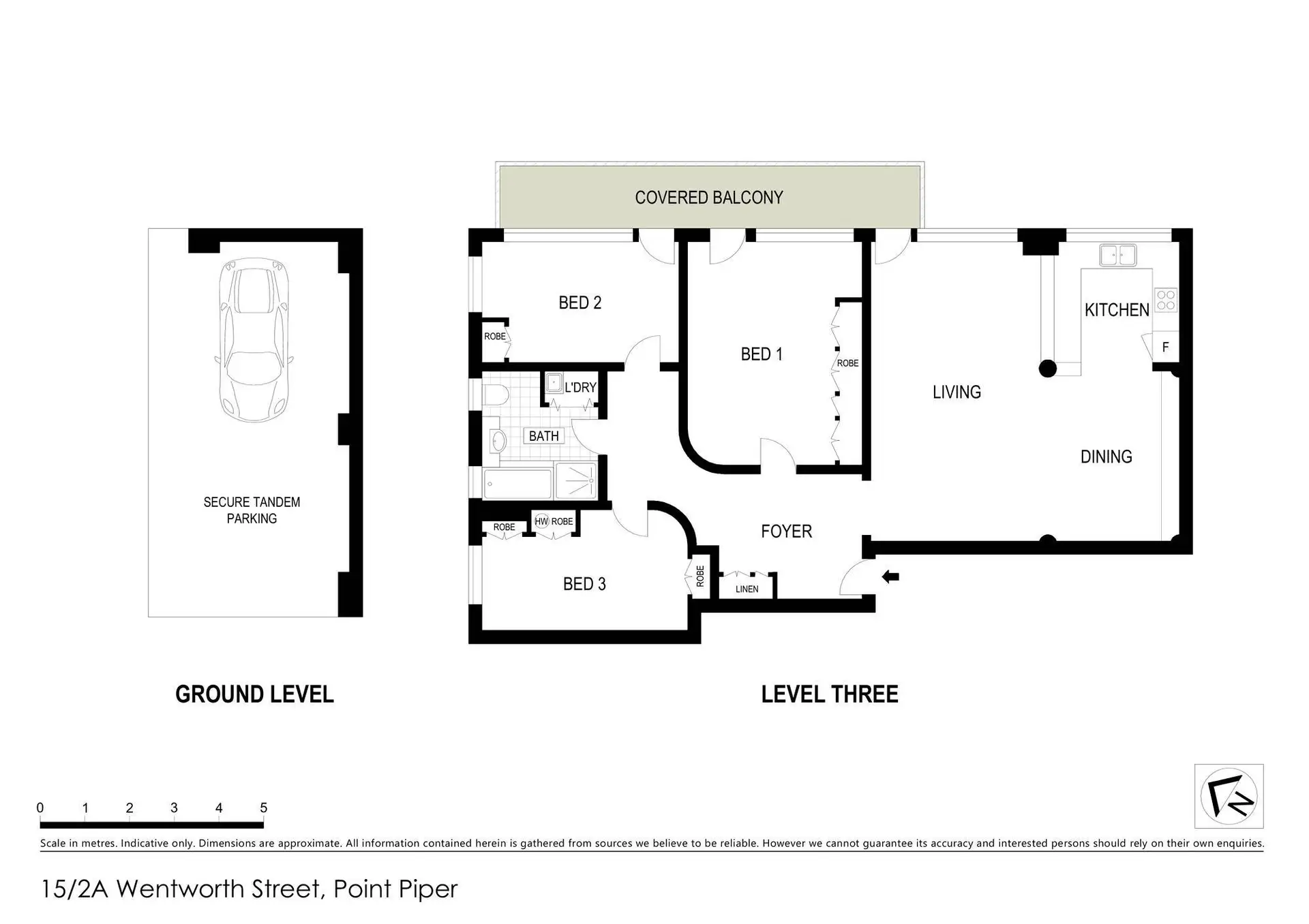 15/2A Wentworth Street, Point Piper Sold by Bradfield Badgerfox - image 1