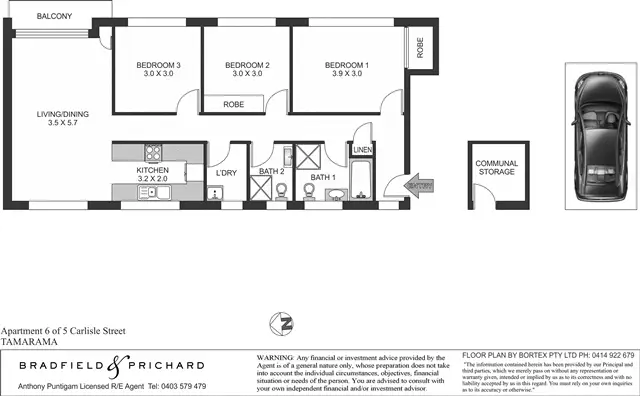 6/5 Carlisle Street, Tamarama Sold by Bradfield Badgerfox - image 1