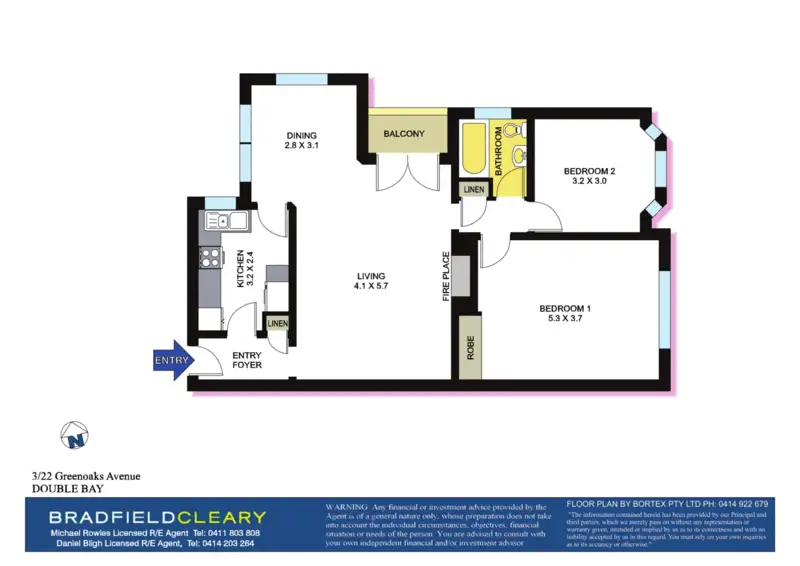 3/22 Greenoaks Avenue, Double Bay Sold by Bradfield Badgerfox - image 1