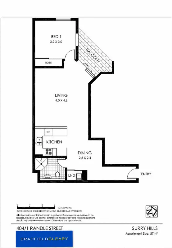 404/1 Randle Street, Surry Hills Sold by Bradfield Badgerfox - image 1