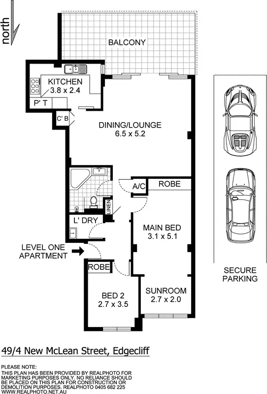 49/4 New McLean Street, Edgecliff Sold by Bradfield Badgerfox - image 1